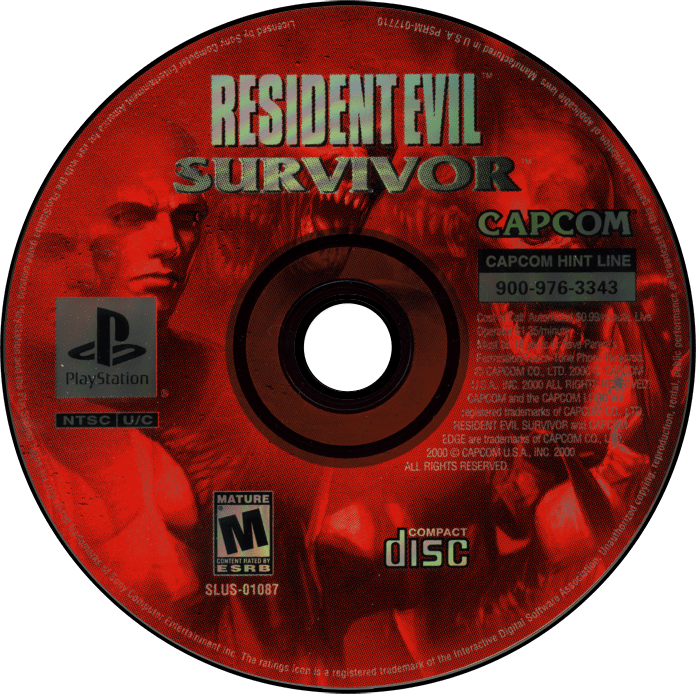 Resident Evil Survivor media 6 for Playstation